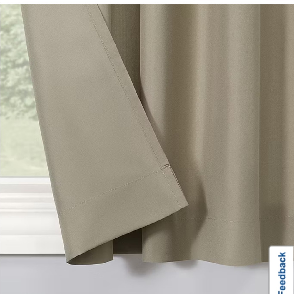 Cafe Valance Light Filtering Set - Picture 2 of 3